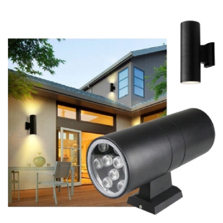Bmt Cob Led Outdoor Waterproof Wall Lamp Ip65 Alum/Plastic Dimmable