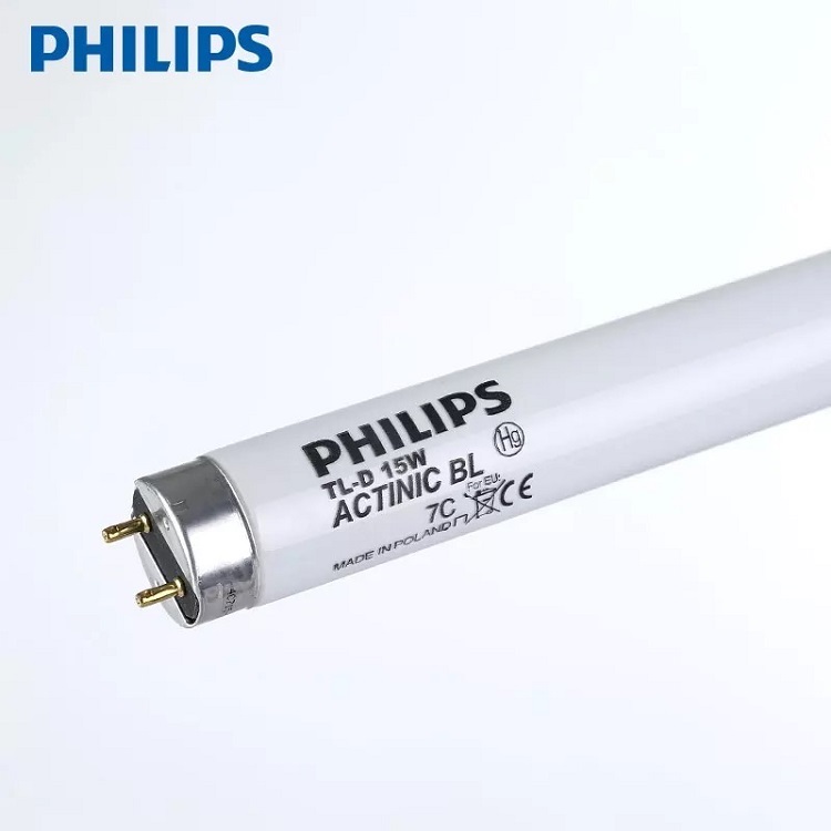 Philips Actinic Bl T8 Tube 0.15/0.3/0.45/0.6M 4W/8W/15W/18W