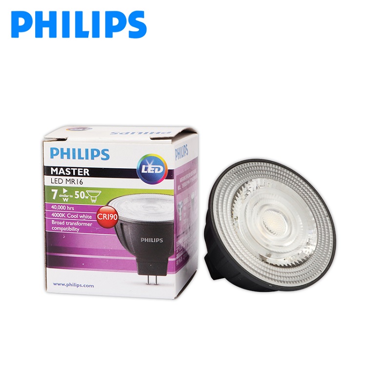 Philips Mr16 Master Dimmable Spot Light 4W/5.5W/6.5W/7W/7.2W/8W